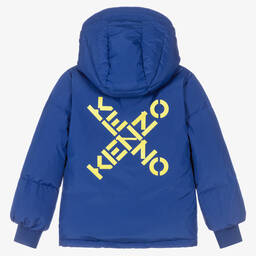 KENZO KIDS-Синий пуховик | Childrensalon Outlet