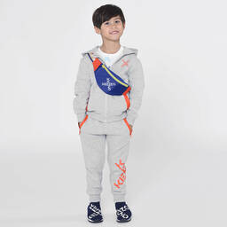 كينزو كيدز-حقيبة حزام كانفاس لون أزرق (29 سم) | Childrensalon Outlet