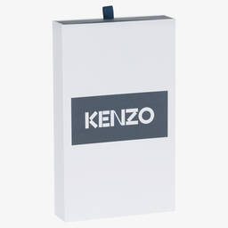 KENZO KIDS-Blue & White Cotton Babygrows (2 Pack)  | Childrensalon Outlet