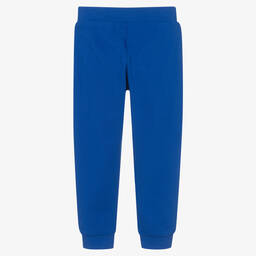 KENZO KIDS-Синие хлопковые джоггеры со слоном | Childrensalon Outlet