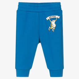 كينزو كيدز-جوغرز مزيج قطن لون أزرق للأولاد | Childrensalon Outlet