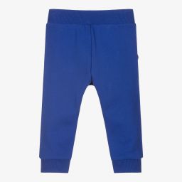 KENZO KIDS-Boys Blue Cotton Joggers | Childrensalon Outlet