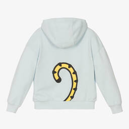 KENZO KIDS-Boys Blue Cotton KOTORA Print Hoodie | Childrensalon Outlet