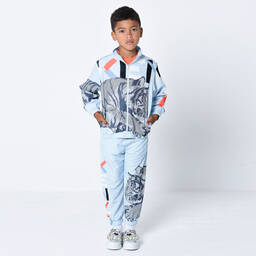 كينزو كيدز-جوغرز لون أزرق باهت للأولاد | Childrensalon Outlet