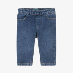 KENZO KIDS-Boys Elastic Waist Denim Trousers | Childrensalon Outlet