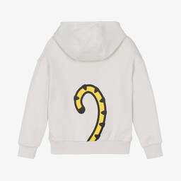 KENZO KIDS-توب كوتورا هودي قطن لون رمادي للأولاد | Childrensalon Outlet