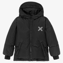 KENZO KIDS Boys Grey Down Filled Jacket