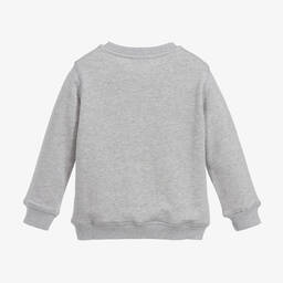 KENZO KIDS-Boys Grey Tiger Sweatshirt | Childrensalon Outlet