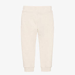 KENZO KIDS-Boys Ivory Cotton Logo Joggers | Childrensalon Outlet