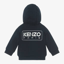 كينزو كيدز-بدلة رياضية قطن جيرسي لون كحلي للأولاد | Childrensalon Outlet