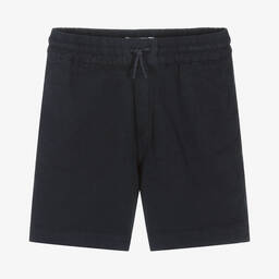 KENZO KIDS-Boys Navy Blue KOTORA Shorts | Childrensalon Outlet