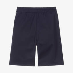 KENZO KIDS-Синие вязаные бермуды для мальчиков | Childrensalon Outlet