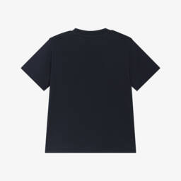 KENZO KIDS-Boys Navy Tiger Cotton Tee | Childrensalon Outlet