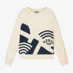 KENZO KIDS-Топ с узором океанской волны для мальчиков | Childrensalon Outlet