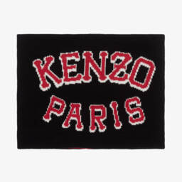 KENZO KIDS-Boys Slate Grey Beanie and Snood | Childrensalon Outlet