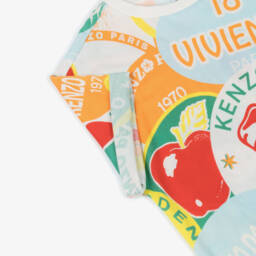 KENZO KIDS-Boys Vibrant Fruit Cotton Tee | Childrensalon Outlet