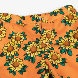 KENZO KIDS-Boys Vibrant Sunflower Cotton Shorts | Childrensalon Outlet