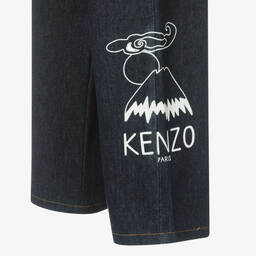 KENZO KIDS-Dark Blue Denim KOTORA Dungarees | Childrensalon Outlet