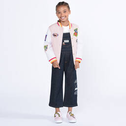 KENZO KIDS-Dark Blue Denim KOTORA Dungarees | Childrensalon Outlet