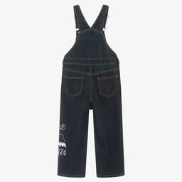 KENZO KIDS-Dark Blue Denim KOTORA Dungarees | Childrensalon Outlet