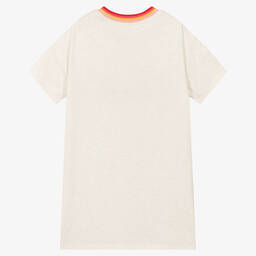 KENZO KIDS-Бежевое хлопковое платье | Childrensalon Outlet