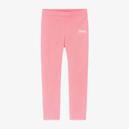 KENZO KIDS-Girls Cotton Pink Jersey Trousers | Childrensalon Outlet