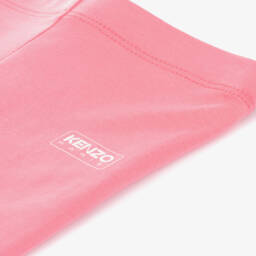 KENZO KIDS-Girls Cotton Pink Jersey Trousers | Childrensalon Outlet