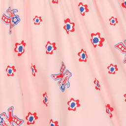 KENZO KIDS-Girls Floral Cotton Jersey Dress | Childrensalon Outlet