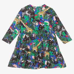 KENZO KIDS-Girls Green & Blue Dress | Childrensalon Outlet