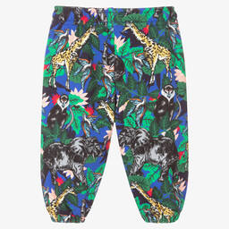 KENZO KIDS-Girls Green Jungle Joggers | Childrensalon Outlet