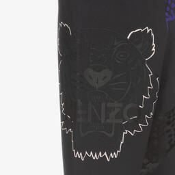 KENZO KIDS-Серые легинсы из джерси для девочек | Childrensalon Outlet