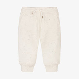 KENZO KIDS-Кремовые хлопковые джоггеры для девочек | Childrensalon Outlet