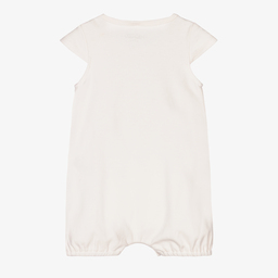 KENZO KIDS-Girls Ivory Tiger Logo Shortie | Childrensalon Outlet