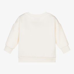 KENZO KIDS-Кремовый свитшот с тигром для девочек | Childrensalon Outlet