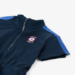 KENZO KIDS-فستان جيرسي لون كحلي | Childrensalon Outlet