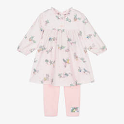 KENZO KIDS-Girls Pale Pink Jungle Set | Childrensalon Outlet