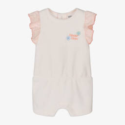 KENZO KIDS-Girls Pastel Terrycloth Romper | Childrensalon Outlet