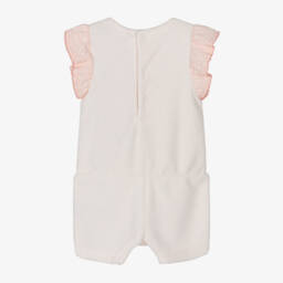 KENZO KIDS-Girls Pastel Terrycloth Romper | Childrensalon Outlet
