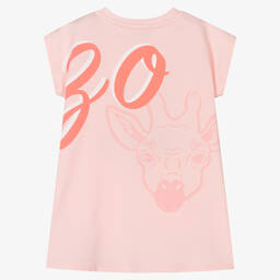 KENZO KIDS-Розовое платье из хлопкового джерси | Childrensalon Outlet
