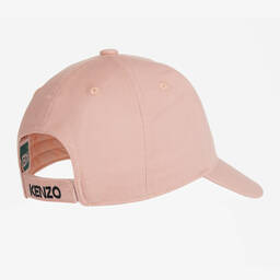 كينزو كيدز-كاب قطن تويل لون زهري للبنات | Childrensalon Outlet