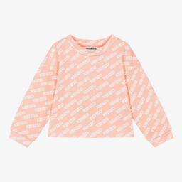 KENZO KIDS-Girls Pink Cotton Sweatshirt | Childrensalon Outlet