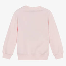 KENZO KIDS-Розовый хлопковый свитшот с тигром | Childrensalon Outlet