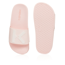 كينزو كيدز-شبشب سلايدرز جيلي لون زهري للبنات | Childrensalon Outlet