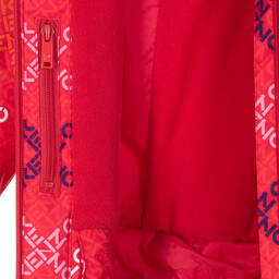 KENZO KIDS-Girls Pink Ski Jacket | Childrensalon Outlet