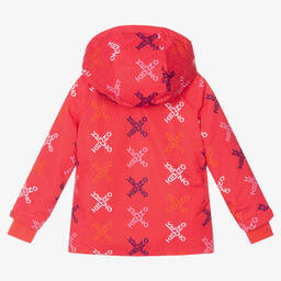 KENZO KIDS-Girls Pink Ski Jacket | Childrensalon Outlet