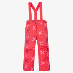 KENZO KIDS-Розовые лыжные брюки для девочек | Childrensalon Outlet
