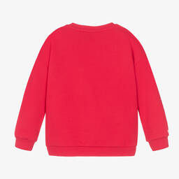 KENZO KIDS-Girls Pink Tiger Sweatshirt | Childrensalon Outlet