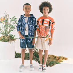 KENZO KIDS-Юбка из пике для девочек | Childrensalon Outlet