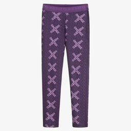 كينزو كيدز-ليغنغز جيرسي لون بنفسجي للبنات | Childrensalon Outlet