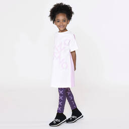 كينزو كيدز-ليغنغز جيرسي لون بنفسجي للبنات | Childrensalon Outlet